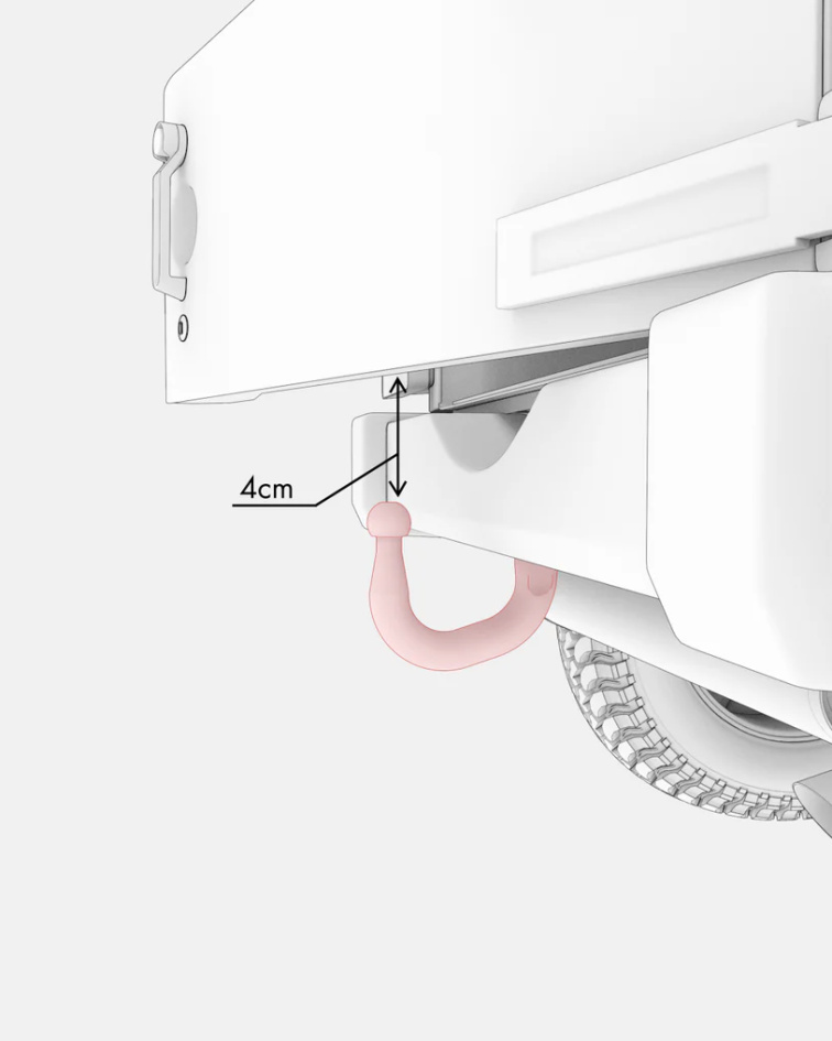 Otočné rameno pro nosič kol