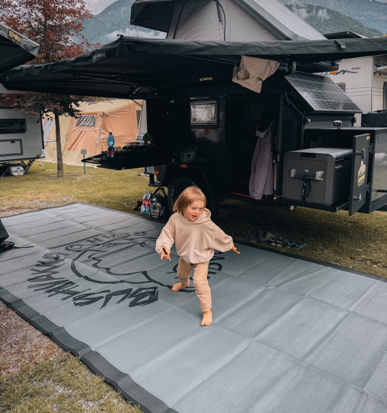 Kempingová a karavanová podložka Shakka