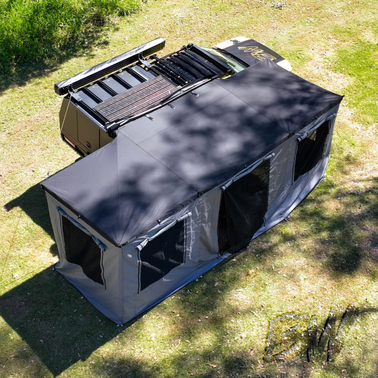 Markýza Bushwakka 180 Extreme XL Squared Pro - Black