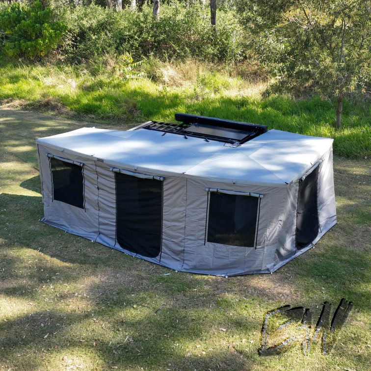 Markýza Bushwakka 270 Extreme Darkness XL Squared Pro - Black