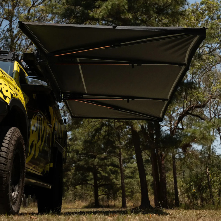 Markýza Bushwakka 180 Extreme XL Squared Pro - Black