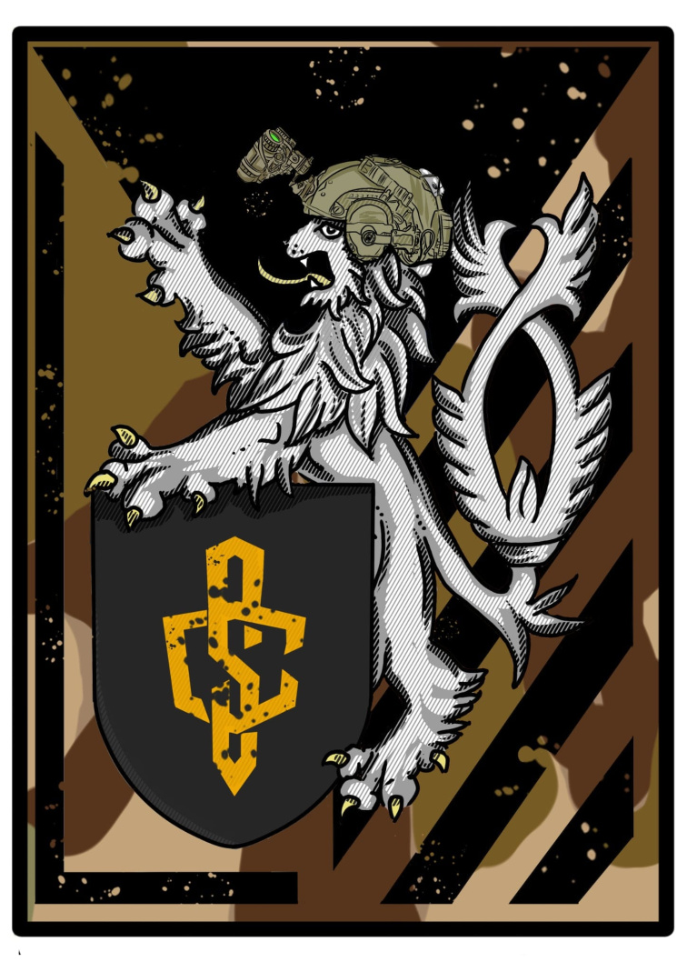 Samolepka Lion Flag Sticker