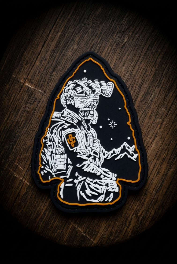 Gumová 3D nášivka Soldier of Fortune