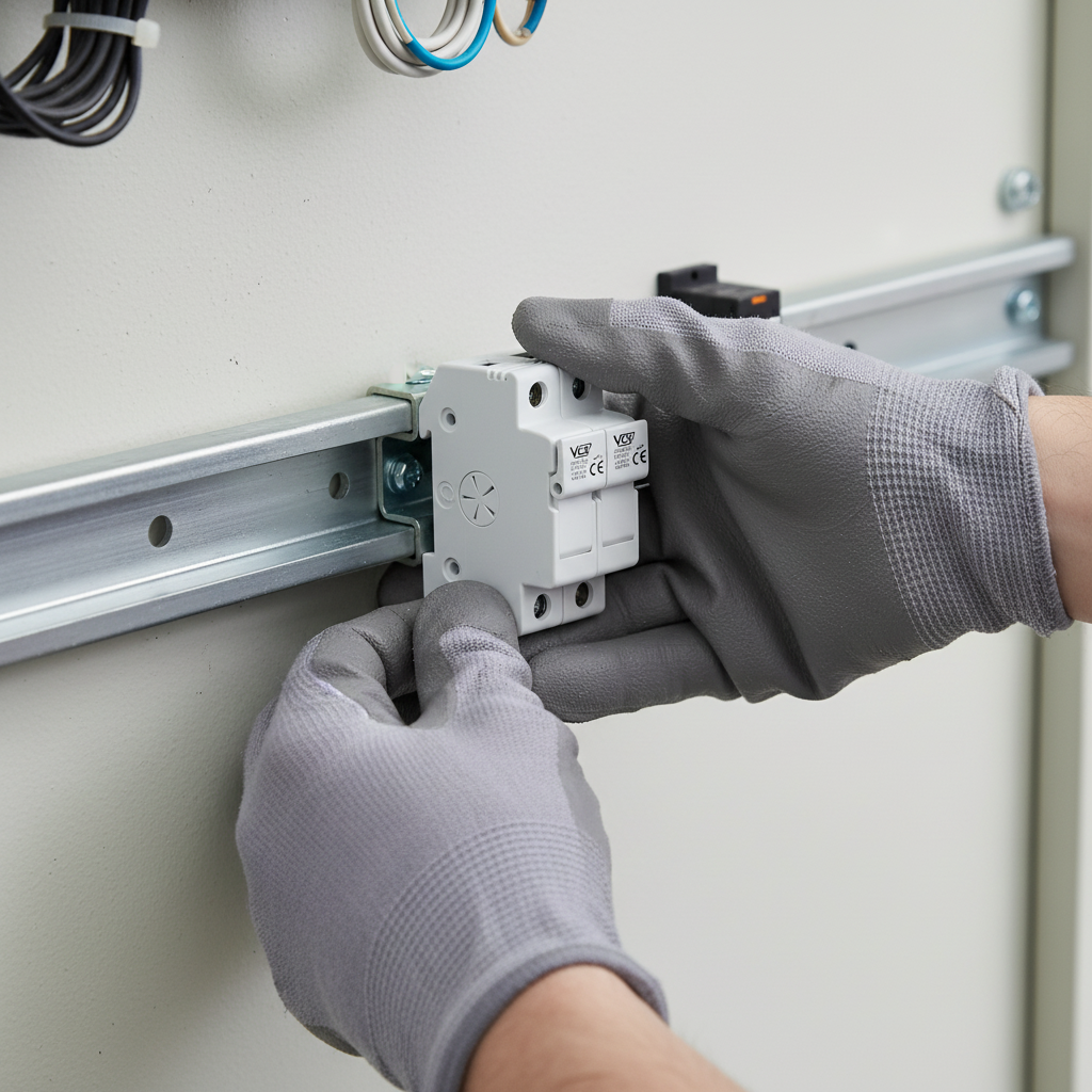 Pojistkový odpojovač VCX (2pól 32 A, 1000 V DC)