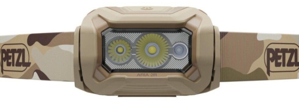 Čelovka Petzl Petzl Aria 2R RGB Multicam