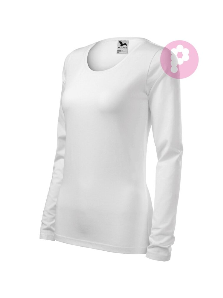 Tričko Slim Dámske Biela