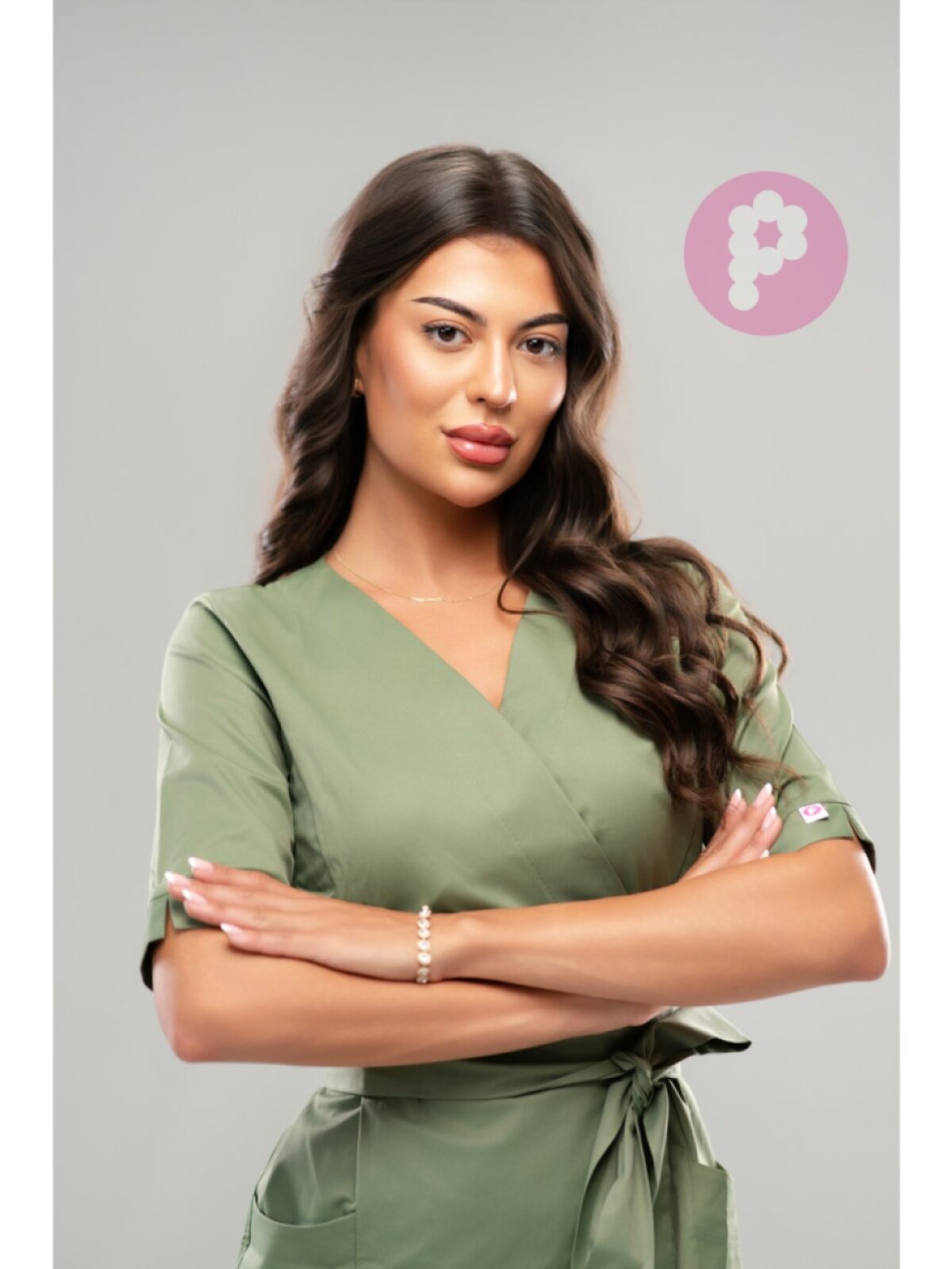 Zavinovacia blúzka IZABEL Oliva