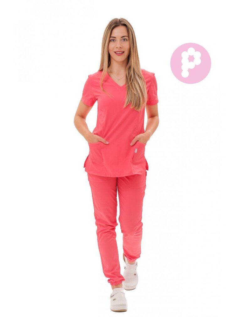 Zdravotnícka košeľa VIKY Coral