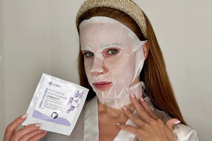 Longevity platenková maska na pleť