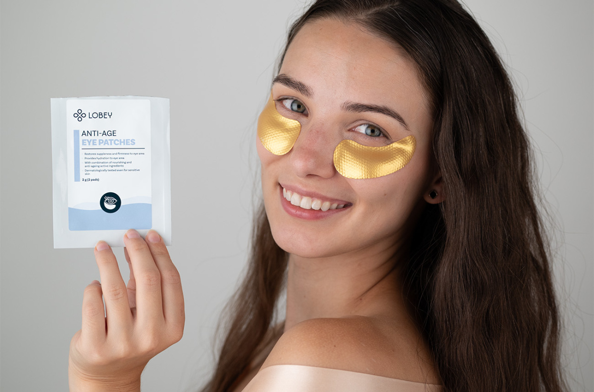 Hydrogélove vankúšíky pod oči anti-age