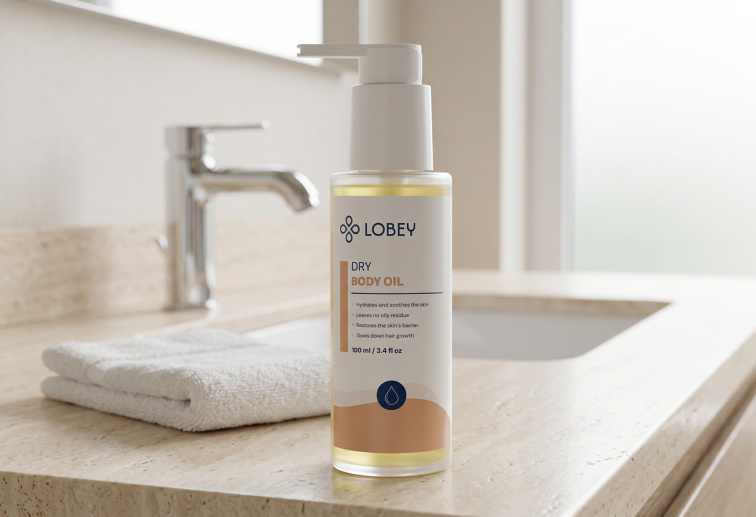 Suchý telový olej 100 ml