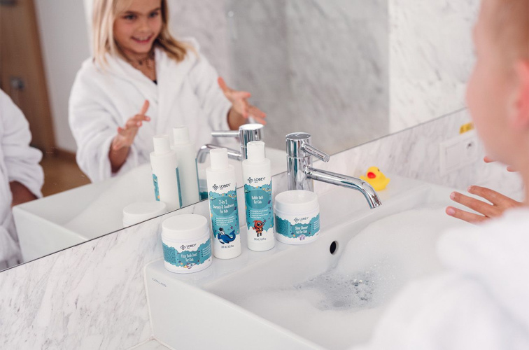 Šumivý prach (bomba) do koupele pro děti LOBEY®