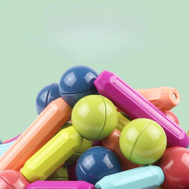 Magnetická stavebnica pre deti