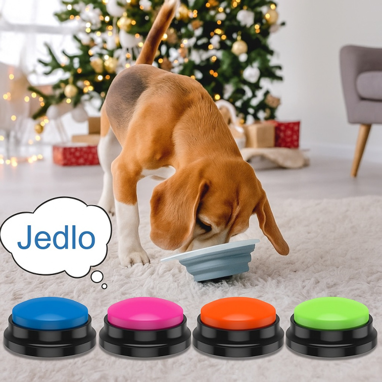 Hovoriace tlačidlá pre psov