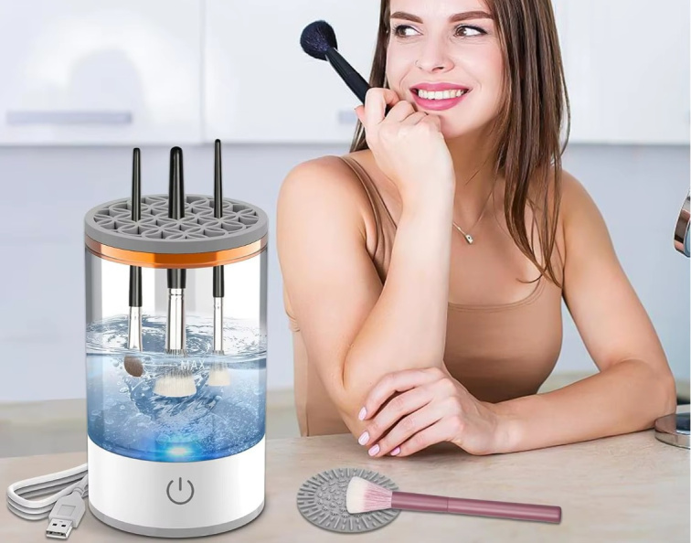 Profesionálny čistič štetcov na make-up