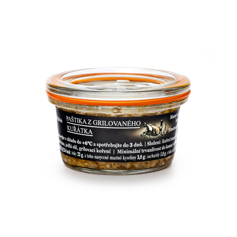 Paštéta z grilovaného kuriatka 50 g