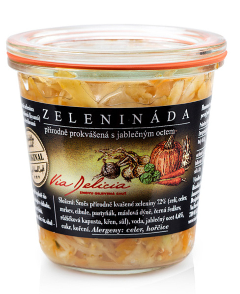 Přírodně kvašená Zelenináda 250 g