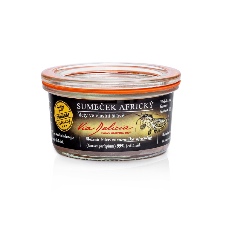Sumeček africký – filety ve vlastní šťávě 130 g