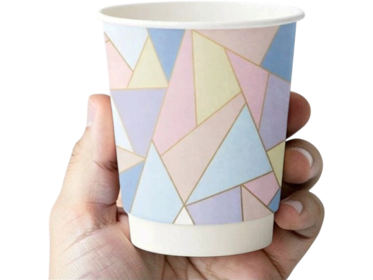 Dvouvrstvý termo papírový kelímek s potiskem 200/250 ml