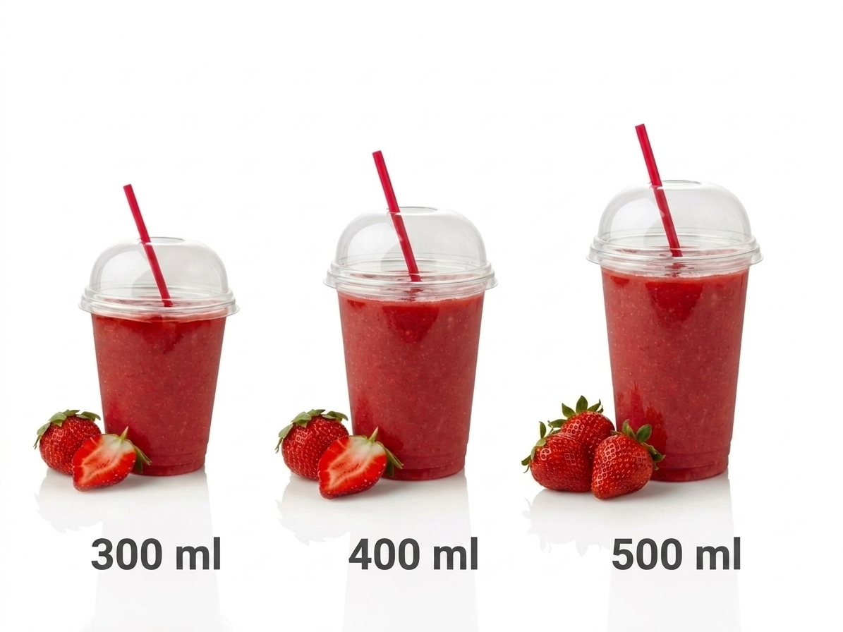 300ml Plastový kelímek SHAKE s vlastním potiskem