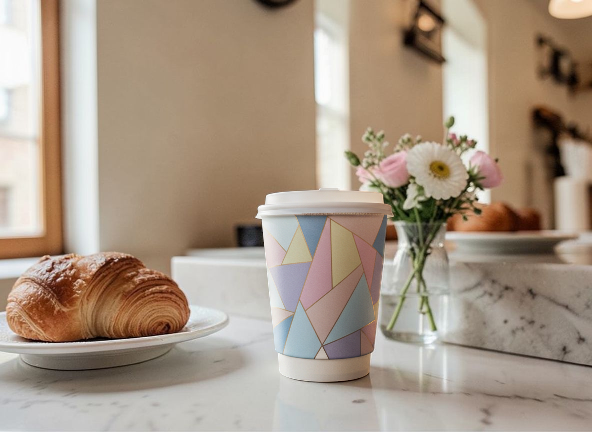 Dvouvrstvý termo papírový kelímek s potiskem 200/250 ml