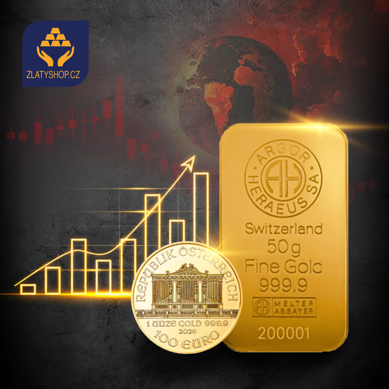 Zlato a vývoj ceny v době globálních konfliktů