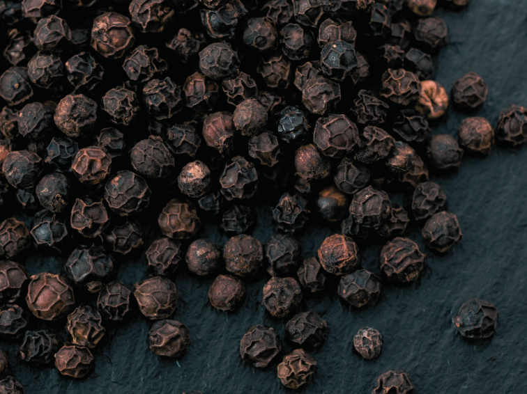 Kampotské čierne korenie Kambodža