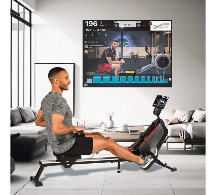 Veslovací trenažér Christopeit RW 1000