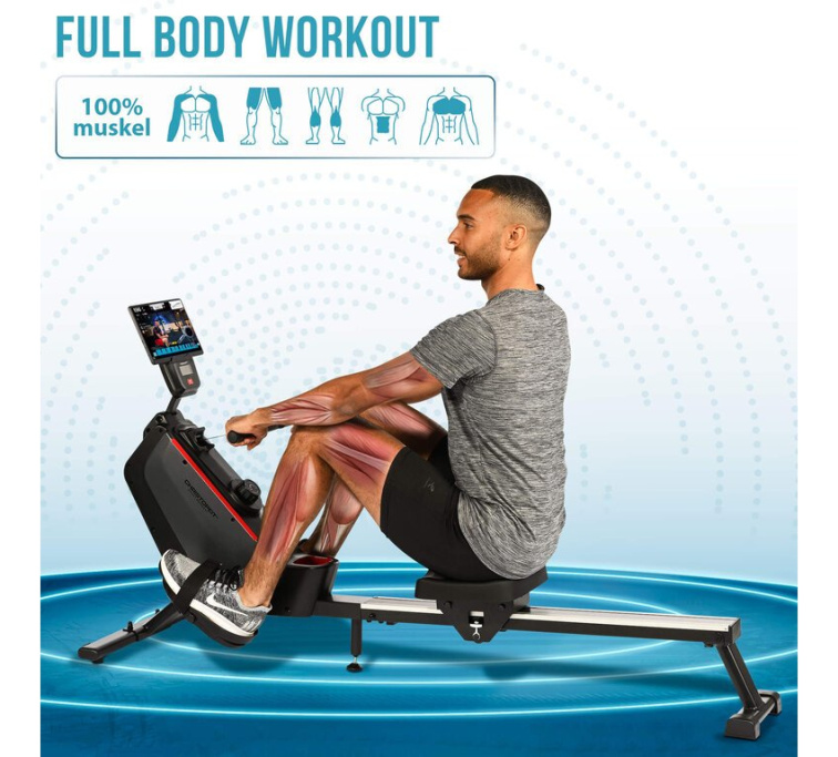 Veslovací trenažér Christopeit RW 1000