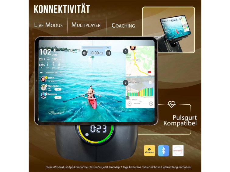 Veslovací trenažér Christopeit Vico