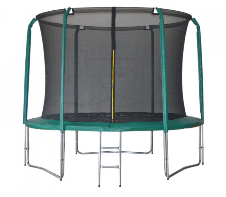 Trampolína DUVLAN SkyJump 305 cm + vnútorná sieť + schodíky