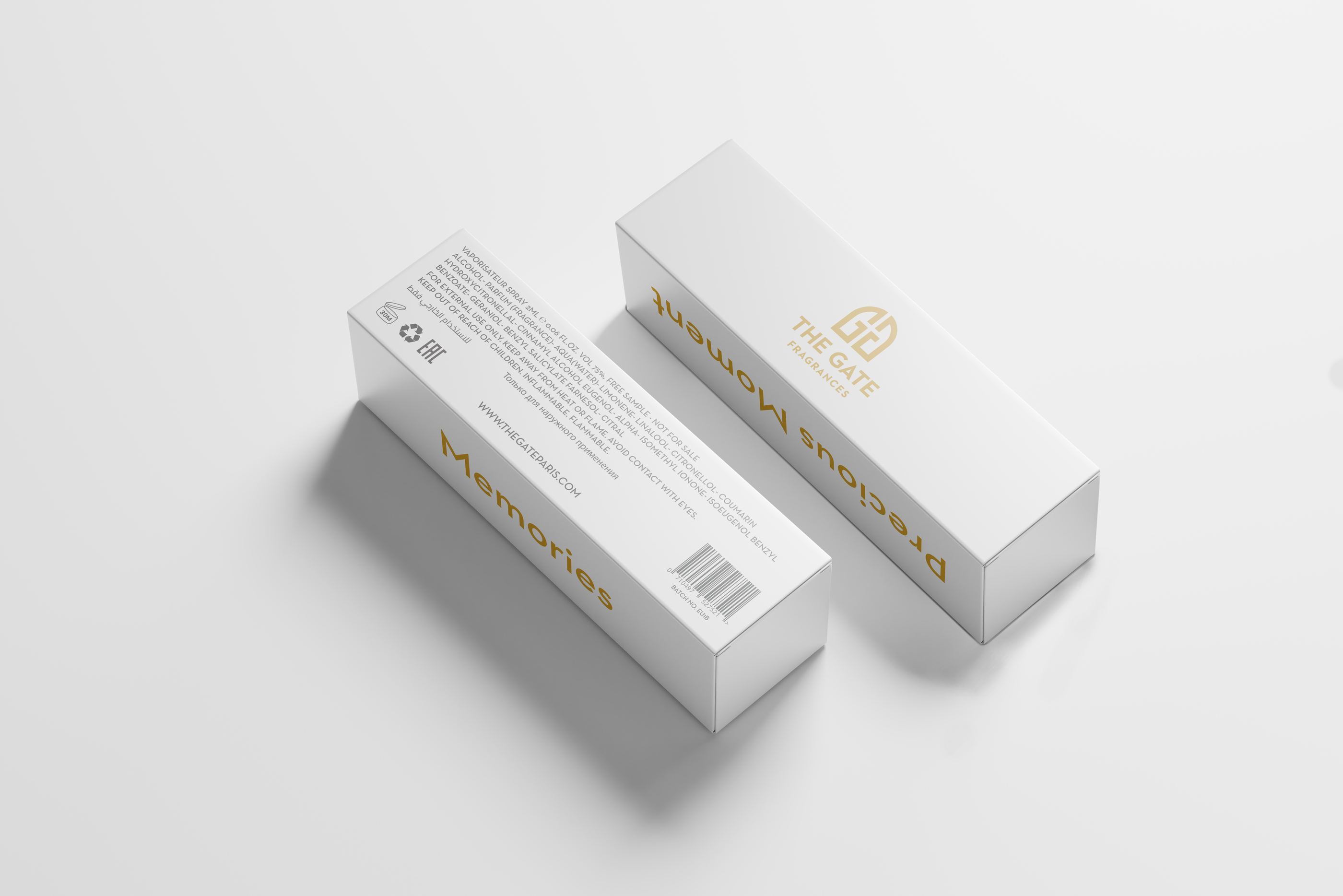 THE GATE FRAGRANCES Discover Set 8 × 2 ml