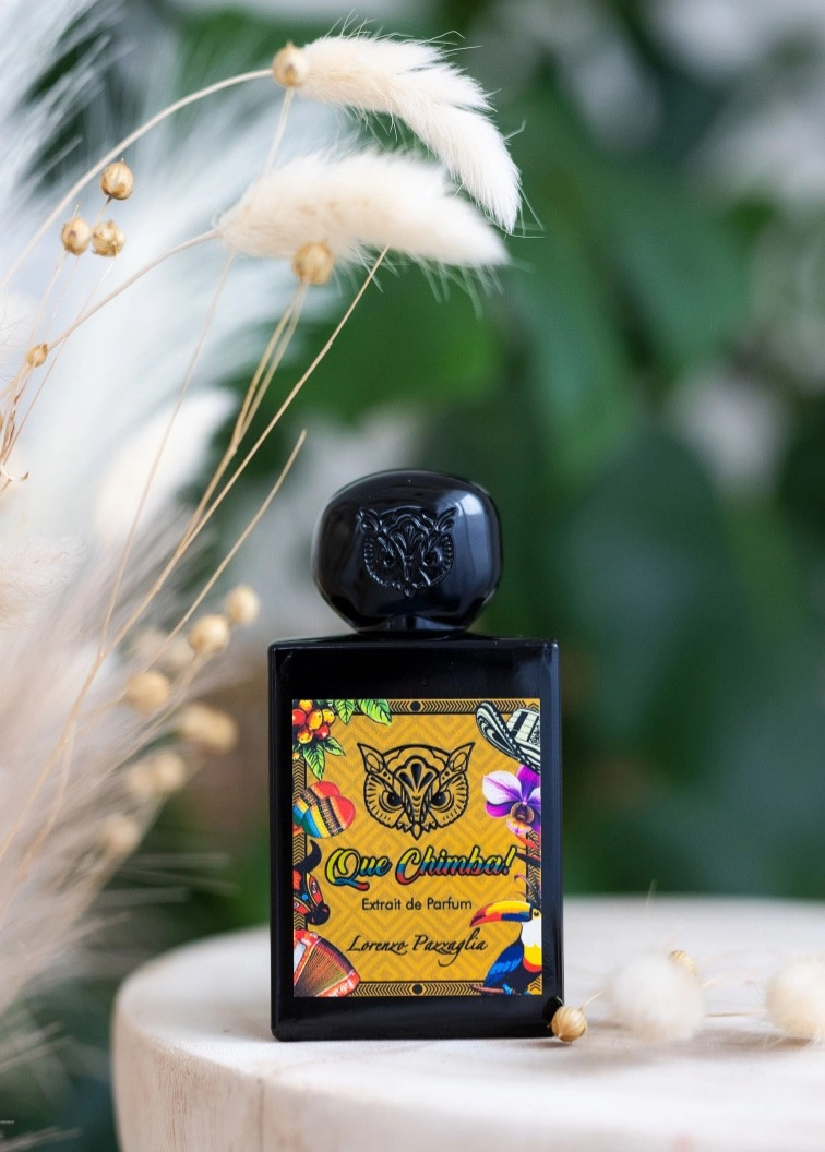 <img src="URL_OBRÁZKU" alt="Lorenzo Pazzaglia Qué Chimba! – exotický unisex parfém s guavou, anýzem a tabákem, Extrait de Parfum 50 ml">