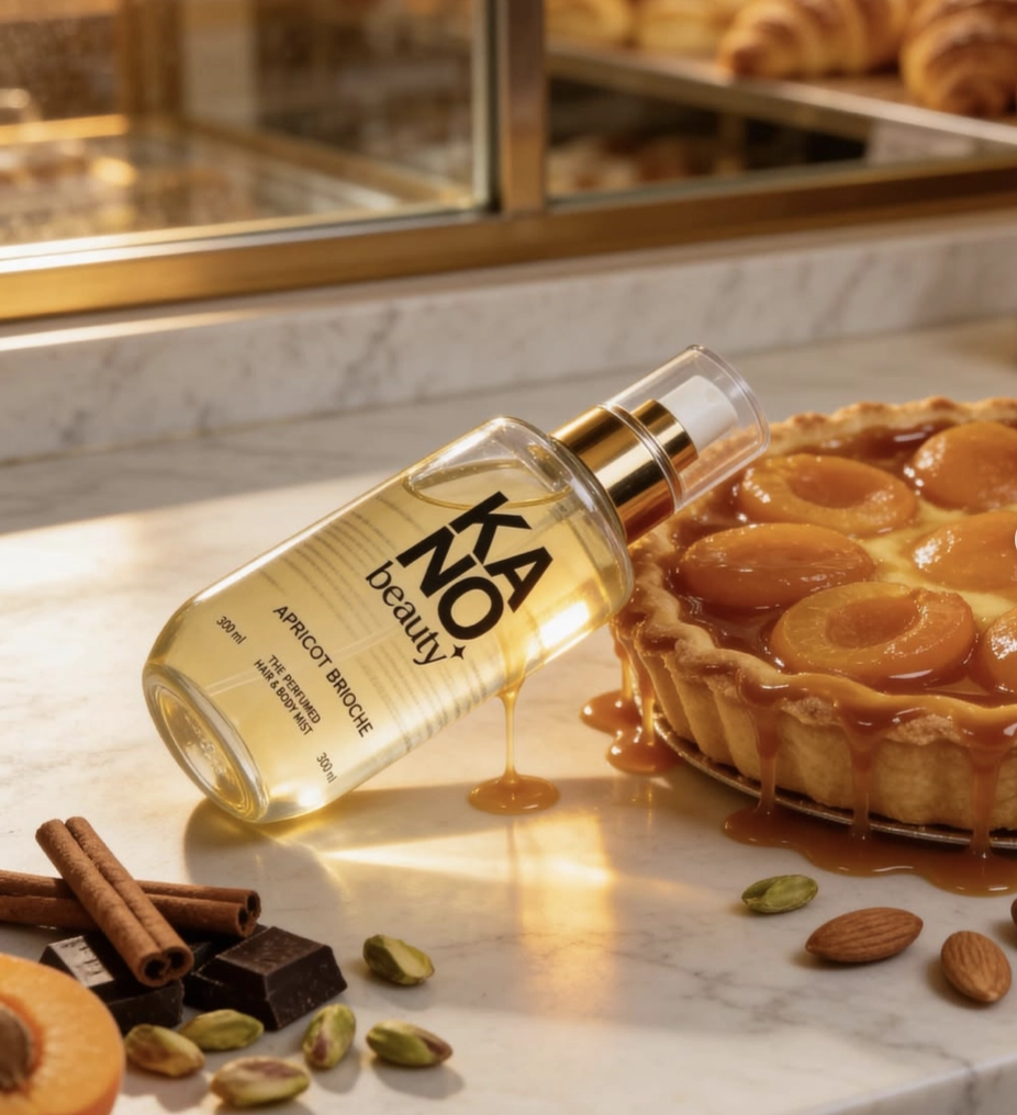 Kanobeauty Parfémovaná tělová a vlasová mlha Apricot Brioche
