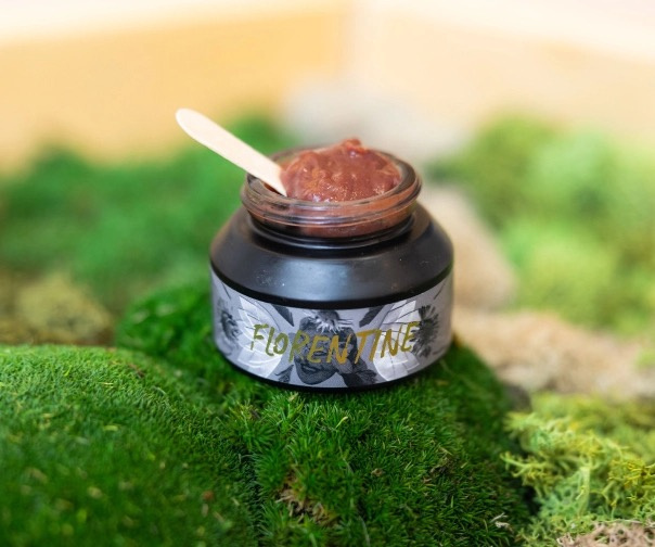 FLORENTINE Miraflores - pleťová maska z květinových prachů