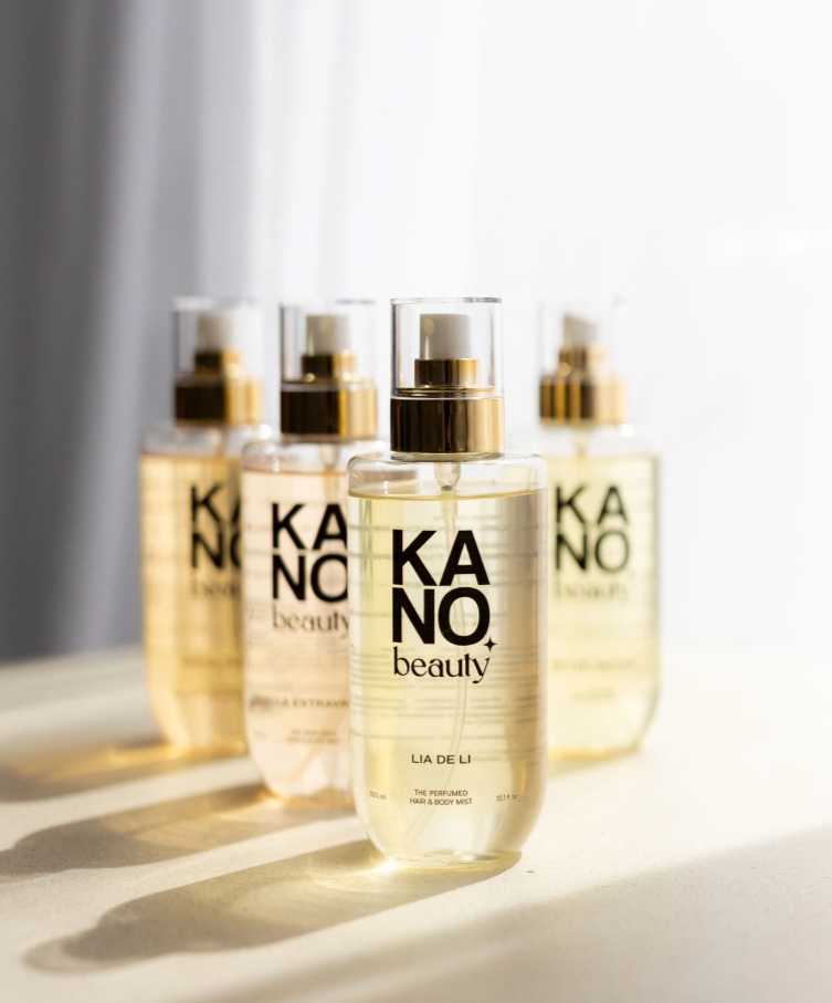 Kanobeauty Parfémovaná tělová a vlasová mlha Lia De Li