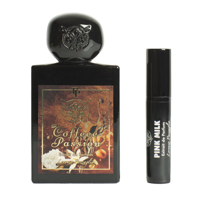 Lorenzo Pazzaglia COFFEEE PASSION Extrait de Parfum 50 ml – limitovaná edice s miniaturou Pink Milk zdarma