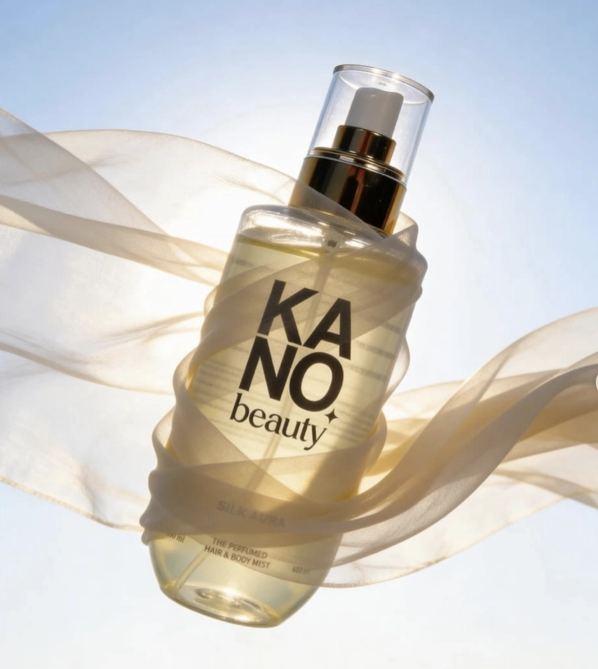 Kanobeauty Parfémovaná tělová a vlasová mlha Silk Aura