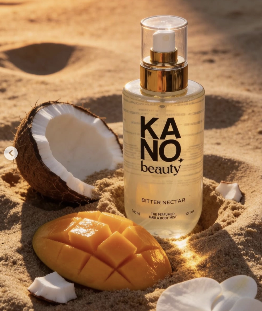 Kanobeauty Parfémovaná tělová a vlasová mlha Bitter Nectar
