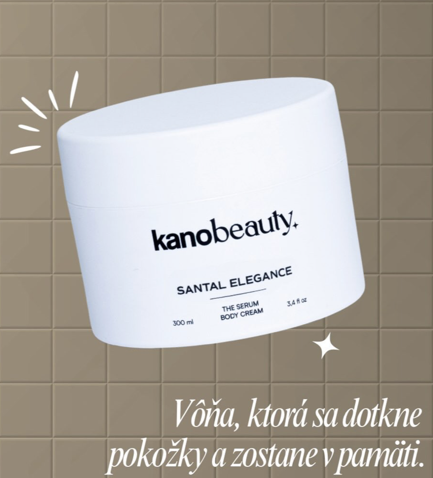 Kanobeauty Tělový krém Santal Elegance