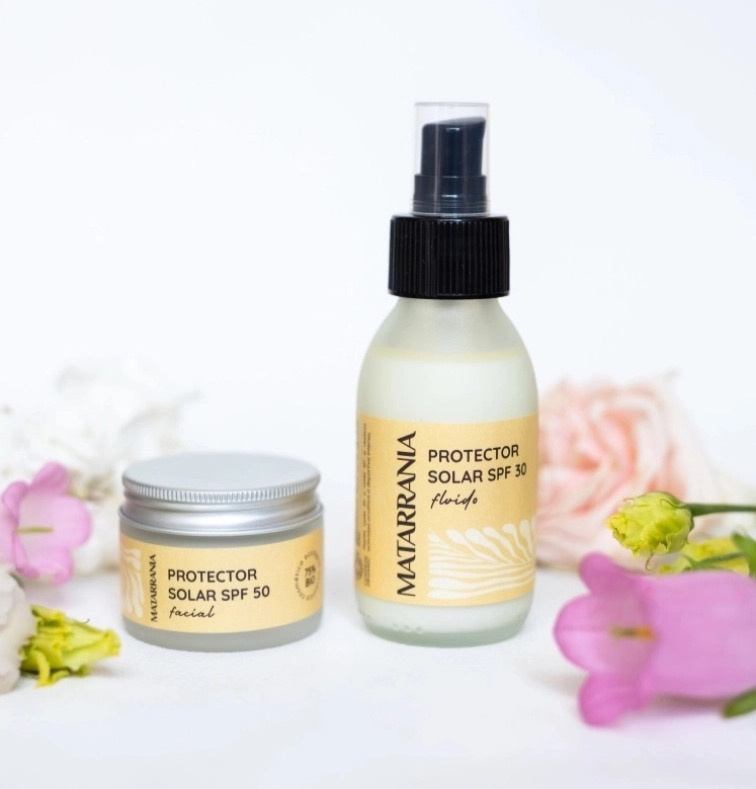 Matarrania Opalovací krém na obličej SPF 50 Organic Facial Sunscreen 30 ml