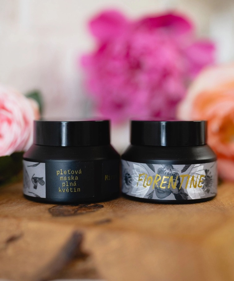 FLORENTINE Miraflores - pleťová maska z květinových prachů