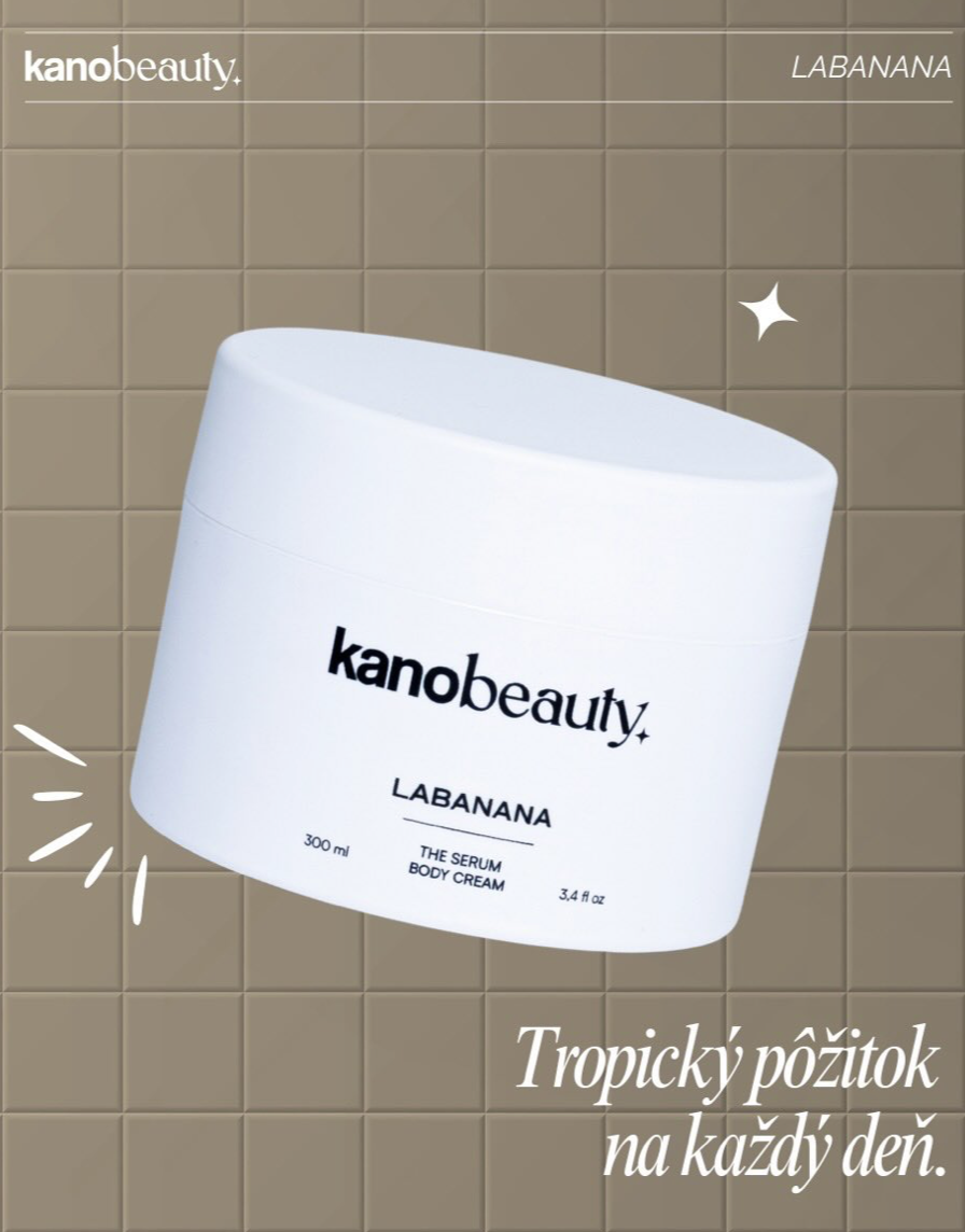 Kanobeauty Tělový krém Labanana