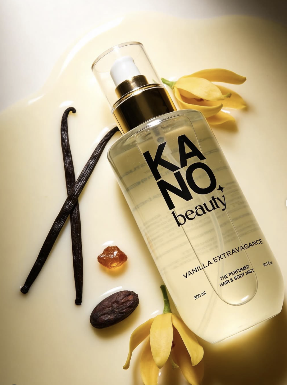 Kanobeauty Parfémovaná tělová a vlasová mlha Vanilla Extravagance