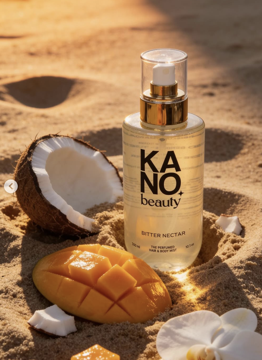 Kanobeauty Parfémovaná tělová a vlasová mlha Bitter Nectar
