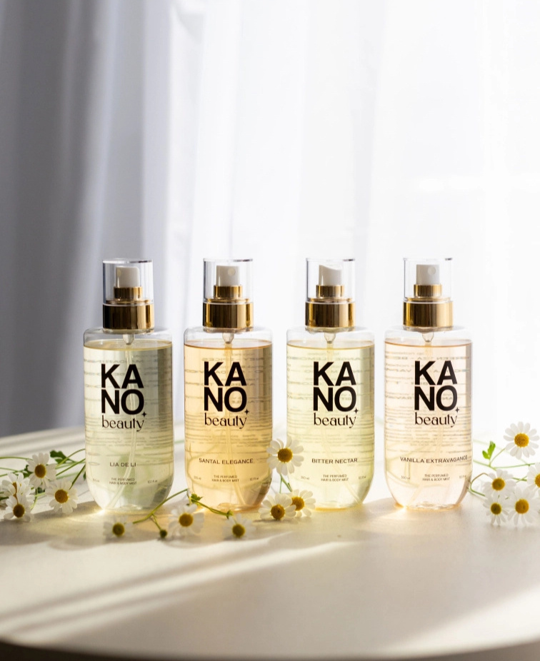 Kanobeauty Parfémovaná tělová a vlasová mlha Silk Aura