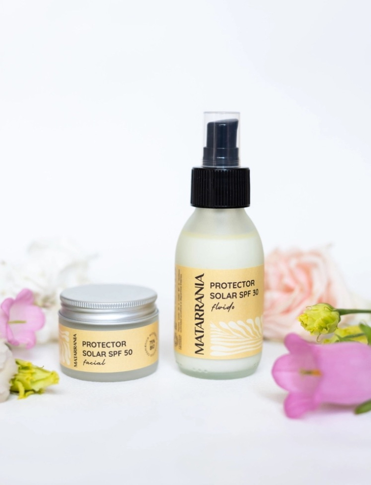 Matarrania Opalovací krém na obličej SPF 50 Organic Facial Sunscreen 30 ml