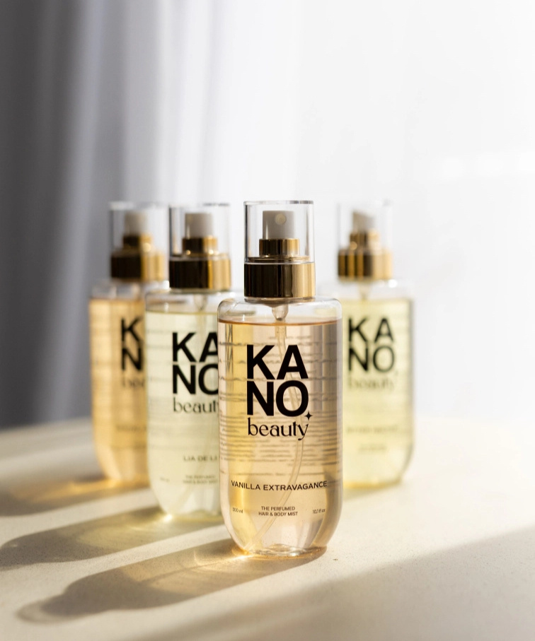 Kanobeauty Parfémovaná tělová a vlasová mlha Vanilla Extravagance