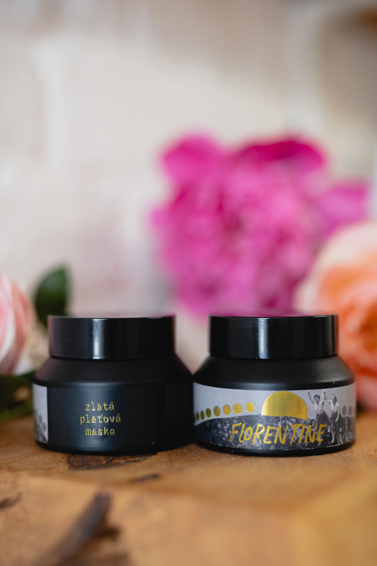 FLORENTINE Gold - zlatá pleťová maska