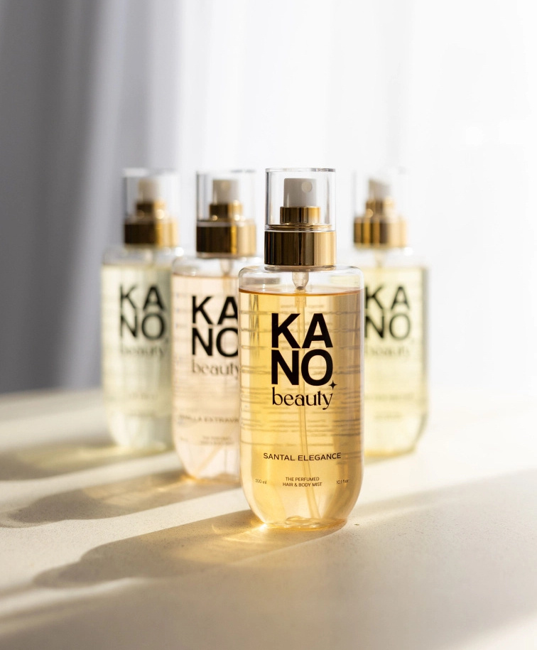 Kanobeauty Parfémovaná tělová a vlasová mlha Santal Elegance